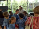 Wilson County Beekeeper Peggy Scholes talks with Wilson County 2nd Graders ... Future Beekeepers