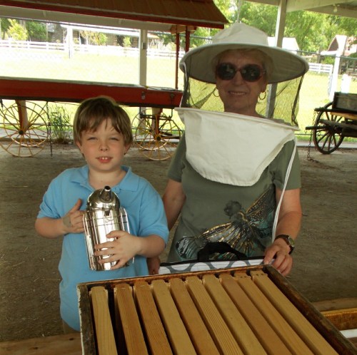 Cody & Gerri Tomerlin suiting up for an inspection