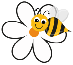 Honeybee with Flower