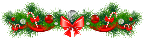 christmas_pine_garland_with_red_bow